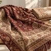 Kashmiri shawls displayed with embroidered details for an online shawl buying checklist