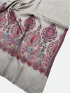 Kani Woolen Pula Border Shawl -01 - Tajmehalhandicrafts