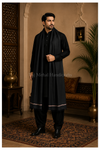 Elegant Black Pashmina Shawls for Men – Elevate Your Wardrobe Effortlessly