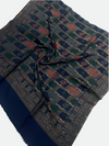 Leheriya Design Wool Kani with Moonlight Shawl - 01 - Tajmehalhandicrafts