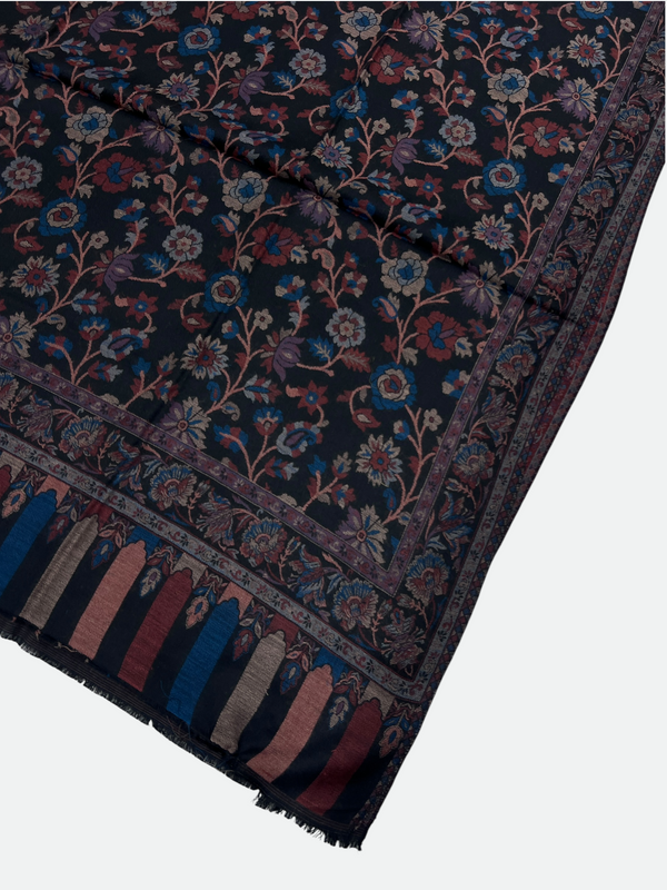 Full kani woolen Shawl - 05 - Tajmehalhandicrafts
