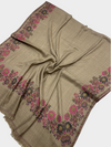 3d kani woolen Border shawl - 12 - Tajmehalhandicrafts