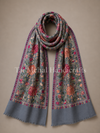 Luxurious Ari Work Wool Stole: Handcrafted Elegance for Every Occasion