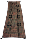 Black Maharani Unstitched Suit with Paisley Detailing