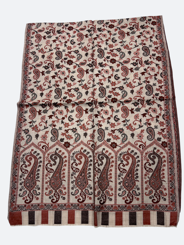 Kani Woolen Stole - Tajmehalhandicrafts
