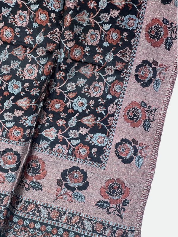 Traditional Pakistani Kani Wool Shawls - 03 - Tajmehalhandicrafts
