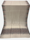 Woolen Swati Cross-Stitch Border Shawl - 03 - Tajmehalhandicrafts