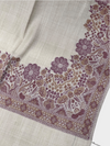 3d kani woolen Border shawl - Tajmehalhandicrafts
