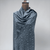 Grey Pure Pashmina Jaal Shawl – White Hand Embroidery