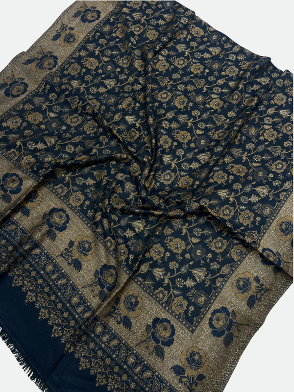 Traditional Pakistani Kani Wool Shawls - 07 - Tajmehalhandicrafts