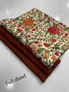 Marina Suit with Woolen Embroidered Shawl – Pakistan