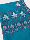 Chinar Leaf sozni Handmade Work Border Shawl