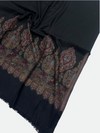 Kani Woolen Pula Border Shawl -02 - Tajmehalhandicrafts