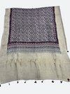 Handcrafted Ajrakh Design Gajji Silk Dupatta - Tajmehalhandicrafts
