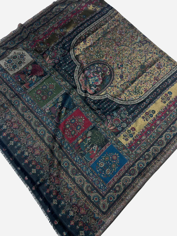 Pashmina kani shawls