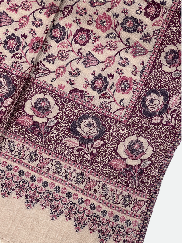 Traditional Pakistani Kani Wool Shawls - 04 - Tajmehalhandicrafts