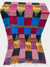 Bengal Kantha Handwork Patchwork Reversible Silk Stole