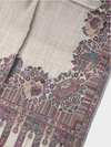 3d kani woolen Border shawl - 08 - Tajmehalhandicrafts