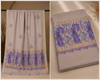 Hand-Embroidered Sozni Border with a Touch of Moonlight