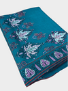 Chinar Leaf sozni Handmade Work Border Shawl