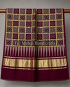 Luxury Sindhi Ajrakh Gajji Silk Dupatta - Elevate Your Style with Timeless Elegance