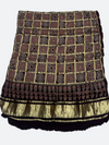 Traditional Ajrakh Design Patalo Gajji Silk Duppata - Tajmehalhandicrafts