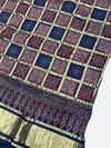 Classic Sindhi Ajrakh Dupatta in Premium Gajji Silk - Tajmehalhandicrafts