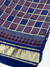 Rare Ajrakh Patalo Gajji Silk Dupatta – Traditional Art - Tajmehalhandicrafts