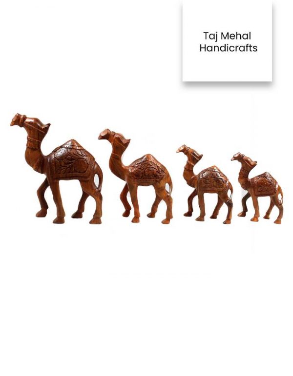 Handmade Wooden Camel
