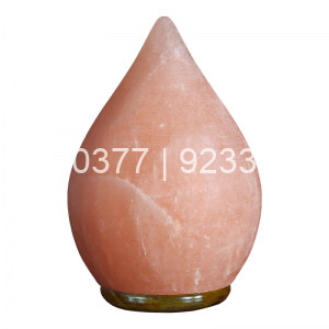 Tear Drop Shape Natural Air Purifying Himalayan Salt Lamp 7-8″