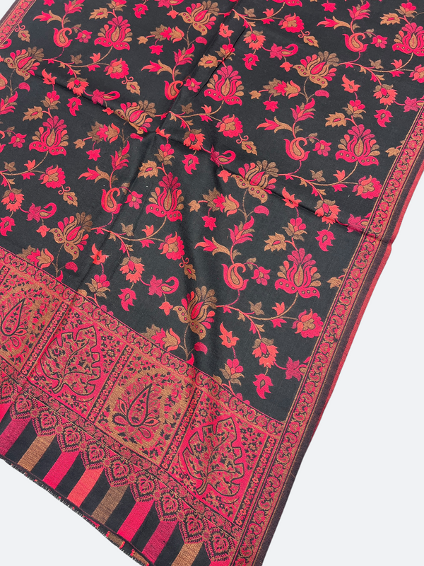 Women's Kani Wool Stole - Tajmehalhandicrafts
