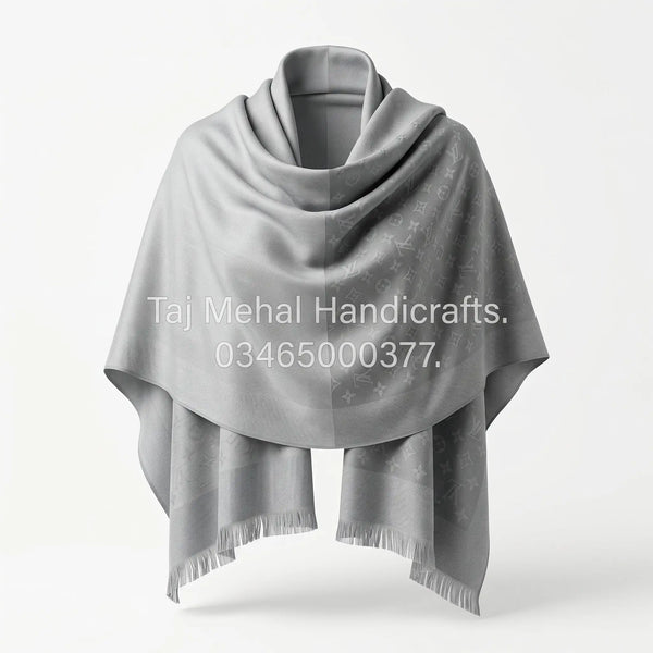 Elevate Your Style with Our Luxury Louis Vuitton Monogram Scarf - Tajmehalhandicrafts