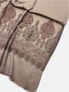 Kani Woolen Pula Border Shawl -03 - Tajmehalhandicrafts