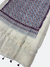 Festive Ajrakh Dola Silk Dupatta – Hand Block Print & Zari - Tajmehalhandicrafts