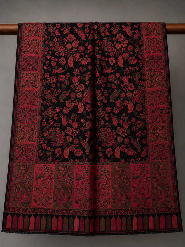 Kani Woolen Stole for Ladies - Embrace Elegance and Warmth