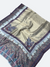 Traditional Kashmiri moonlight 3d kani Border - 01 - Tajmehalhandicrafts