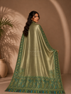 Moonlight Kashmiri Kani Border Shawl