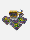 Hand Painted Cycle Coaster Set - Elevate Your Decor with Traditional Truck Art