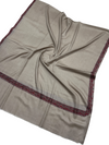 Elevate Your Style with Our Handcrafted Woolen Shawl - Hashiya Border Needle Sui Work - Tajmehalhandicrafts