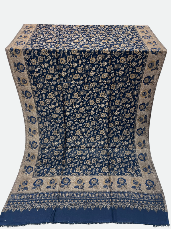 Traditional Pakistani Kani Wool Shawls - 07 - Tajmehalhandicrafts