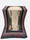 Traditional Kashmiri moonlight 3d kani Border - 07 - Tajmehalhandicrafts