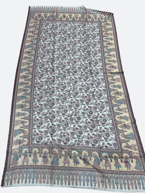 Pashmina kani shawls - 09 - Tajmehalhandicrafts