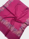 3d kani woolen Border shawl - 07 - Tajmehalhandicrafts