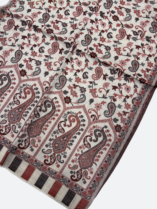 Kani Woolen Stole - Tajmehalhandicrafts