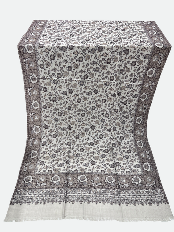 Traditional Pakistani Kani Wool Shawls - 06 - Tajmehalhandicrafts