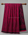 Reversible Kani Wool Shawl - Elevate Your Style with Versatility - Tajmehalhandicrafts