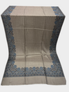 3d kani woolen Border shawl - 02 - Tajmehalhandicrafts
