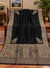 Black and champagne beige Moonlight Kani border shawl 40 by 80 inches ornate paisley pallu Taj Mehal Handicrafts Islamabad