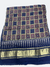 Pakistani Traditional Ajrakh Gajji Silk Dupatta - Tajmehalhandicrafts
