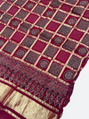 Elegantly Crafted Ajrakh Design Silk Dupatta for Timeless Style - Tajmehalhandicrafts